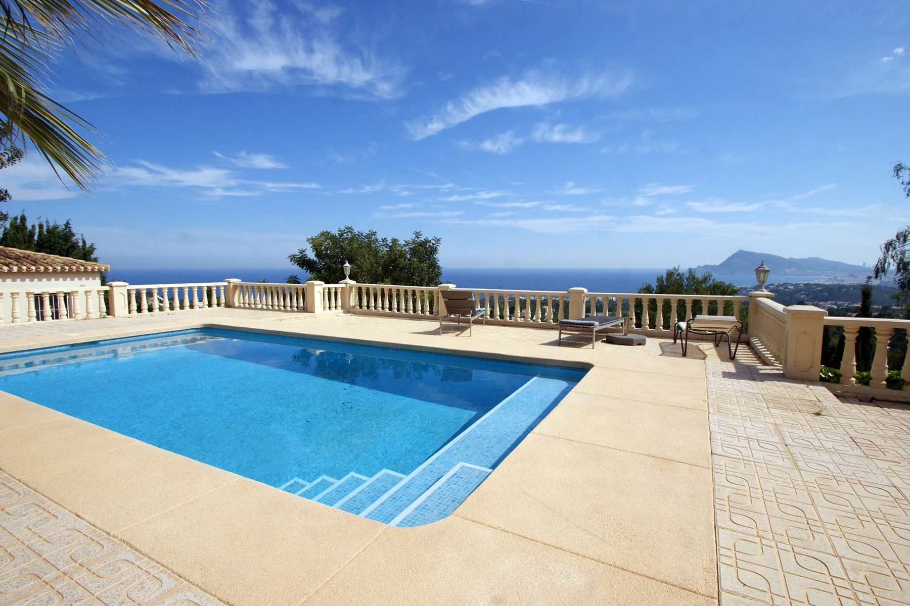 Villa con espectaculares vistas al mar