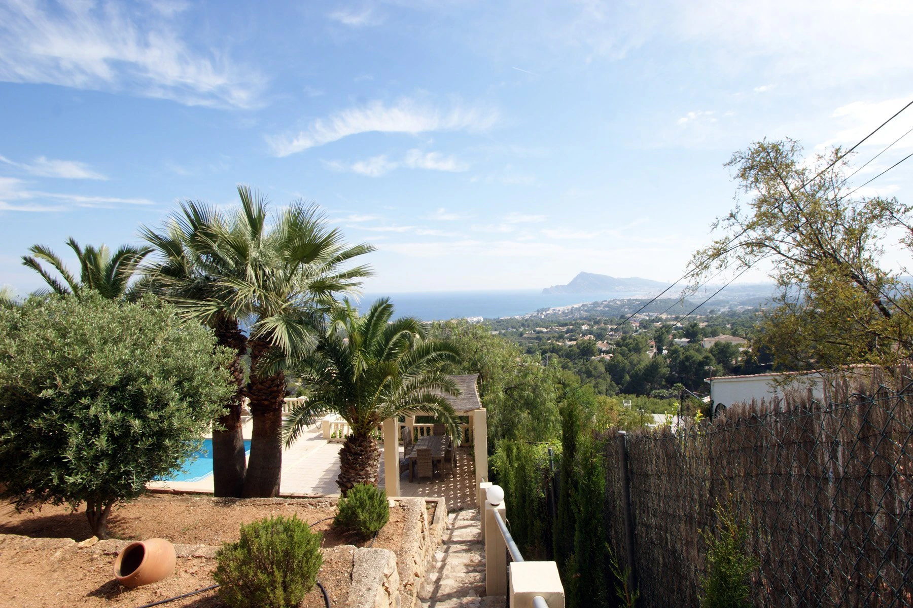 Villa con espectaculares vistas al mar