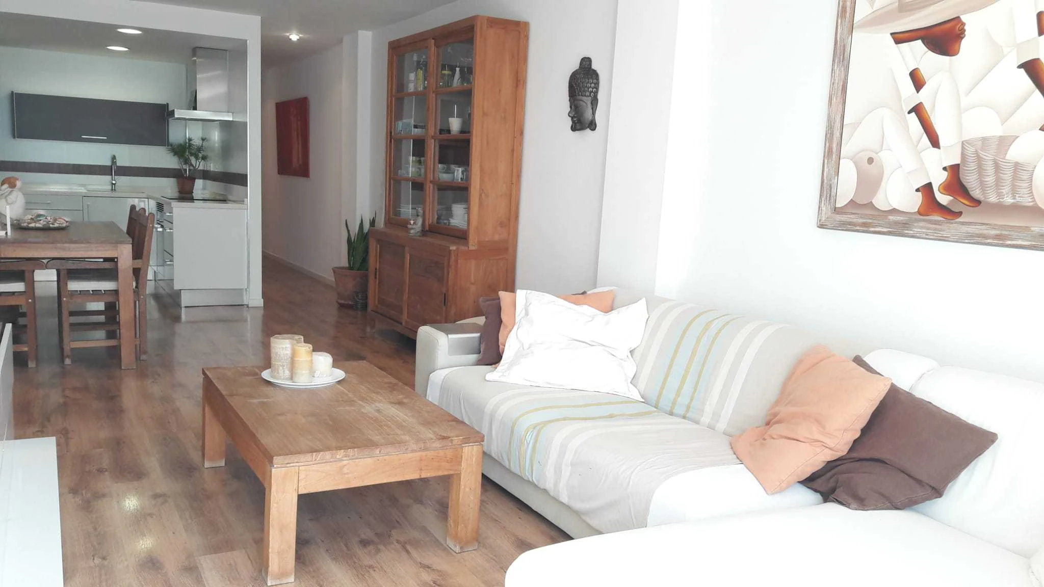Moderne sanere Wohnung in Altea mit Meerblick