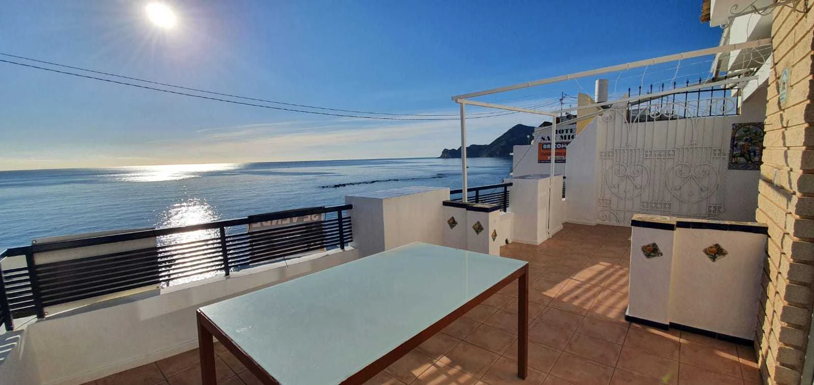 Ático con vistas al mediterráneo en Altea