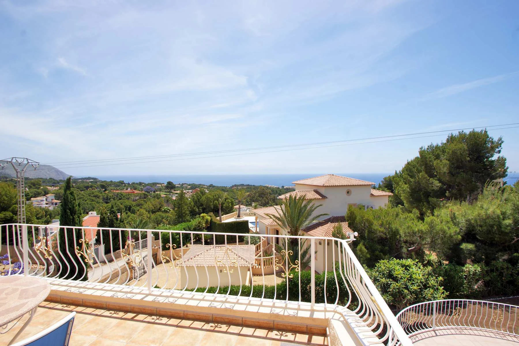Maravillosa Villa en la Sierra de Altea con vistas al mar.