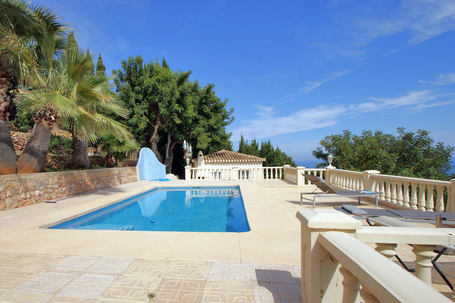 Villa con espectaculares vistas al mar