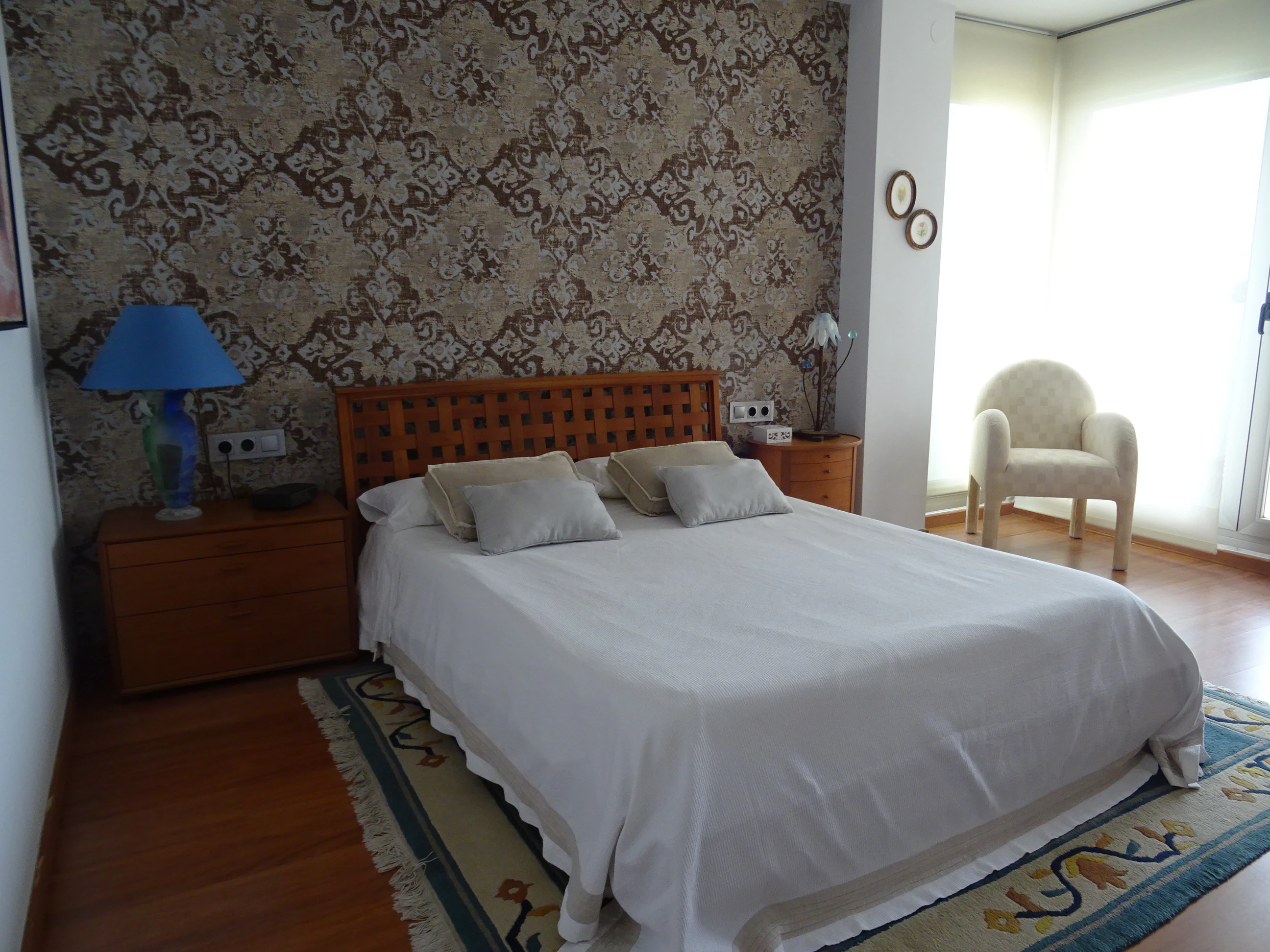 Preciosa Villa situada en primera línea de playa en Oliva