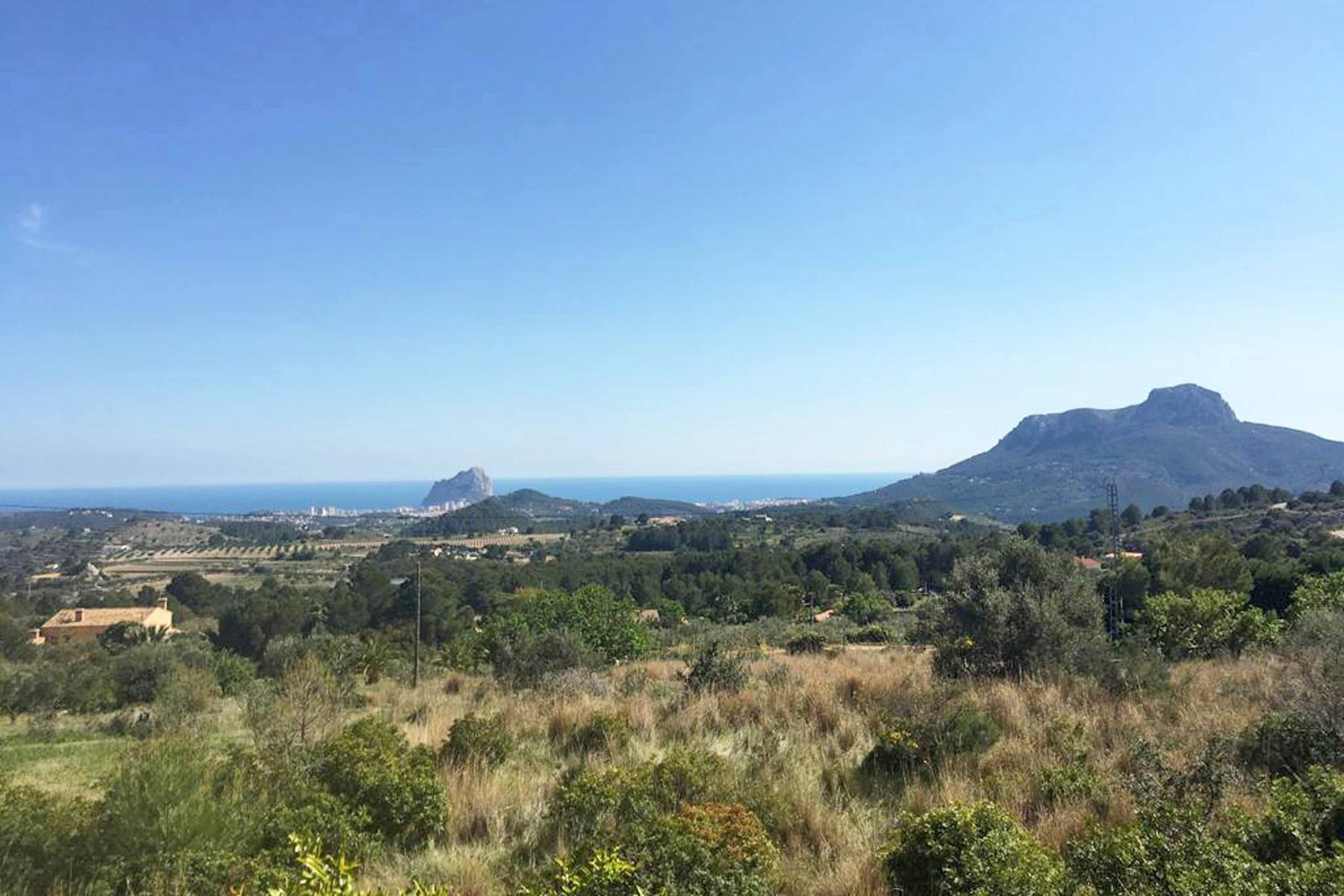 Maravillosa Villa en Benissa con vistas de ensueño