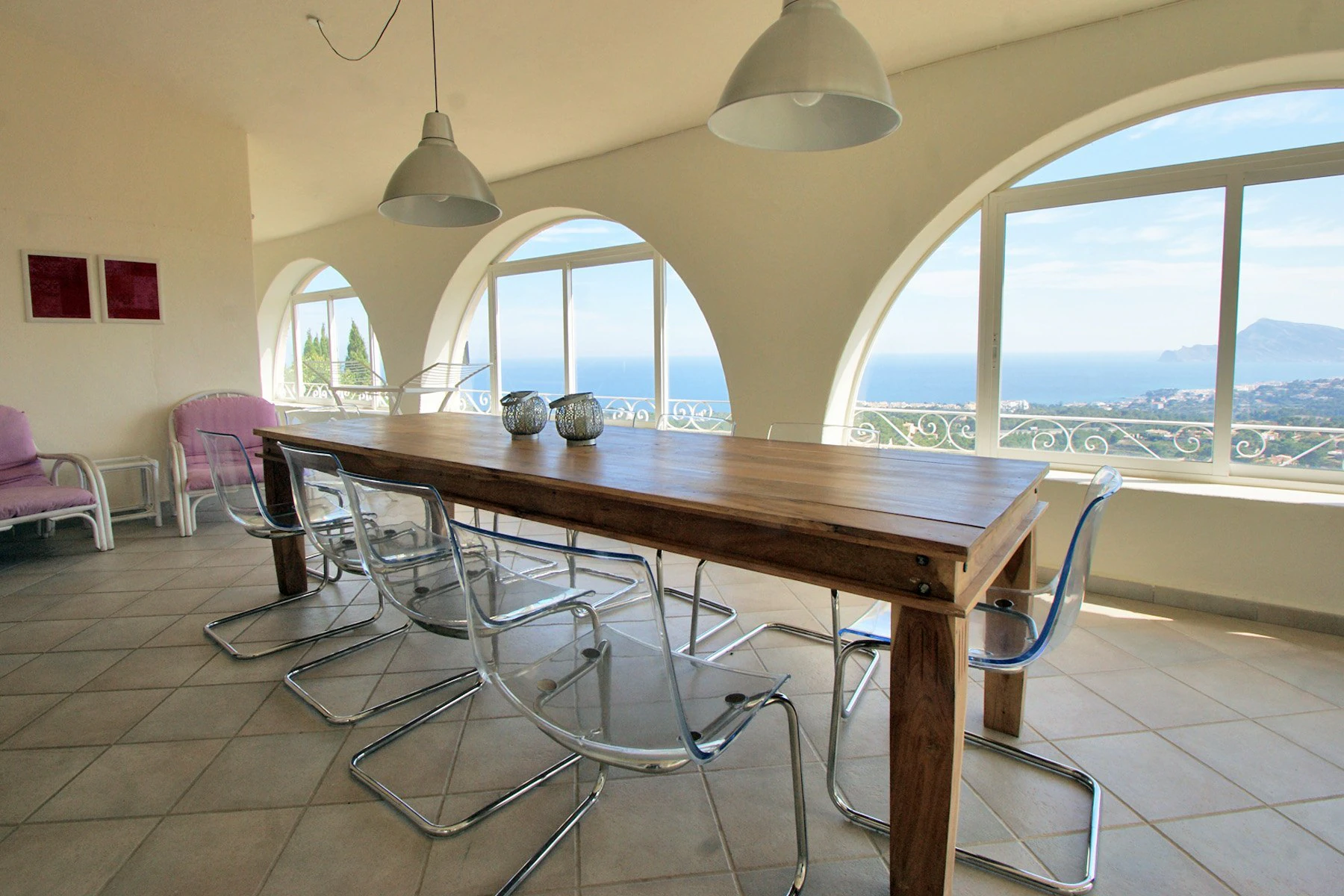 Villa con espectaculares vistas al mar
