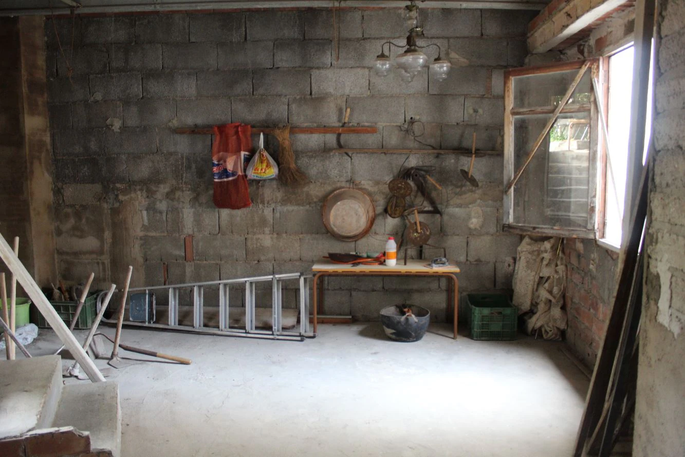 Casa de pueblo con jardín interior en Pego