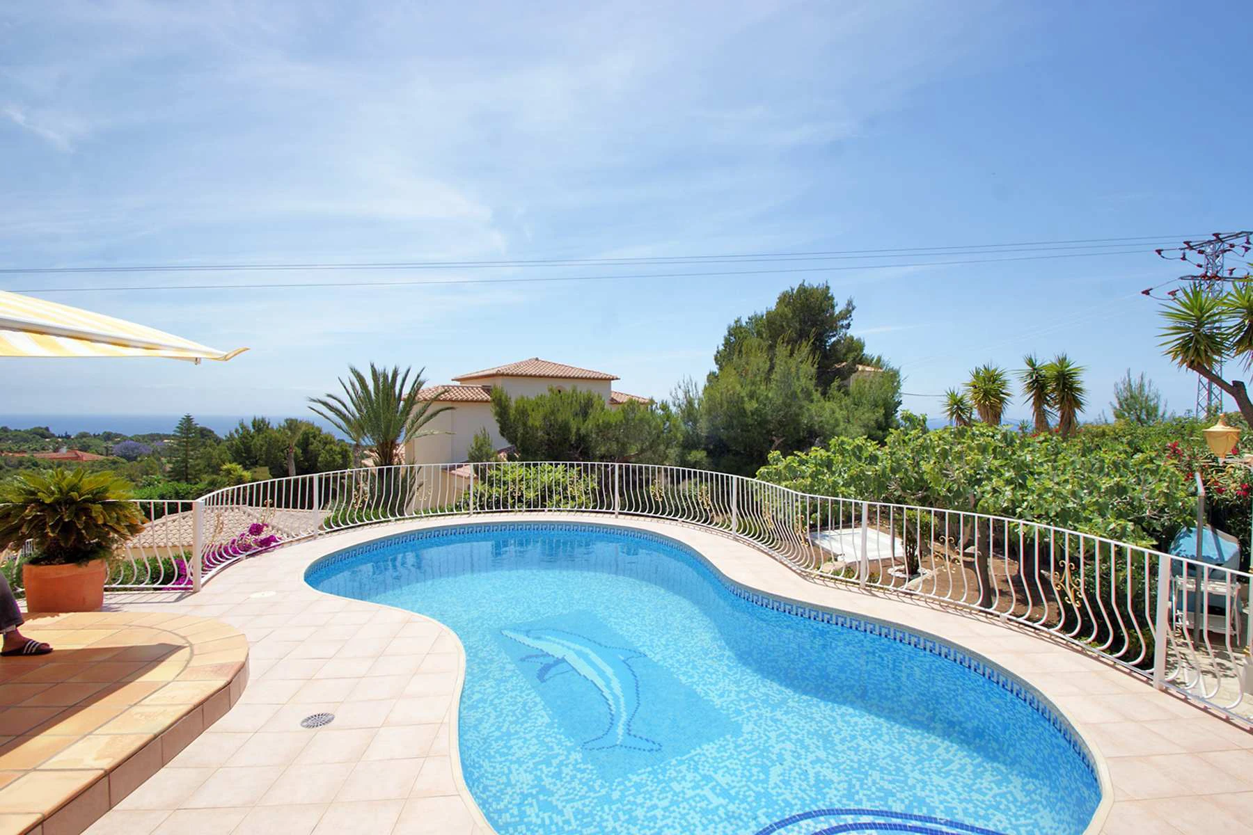 Maravillosa Villa en la Sierra de Altea con vistas al mar.