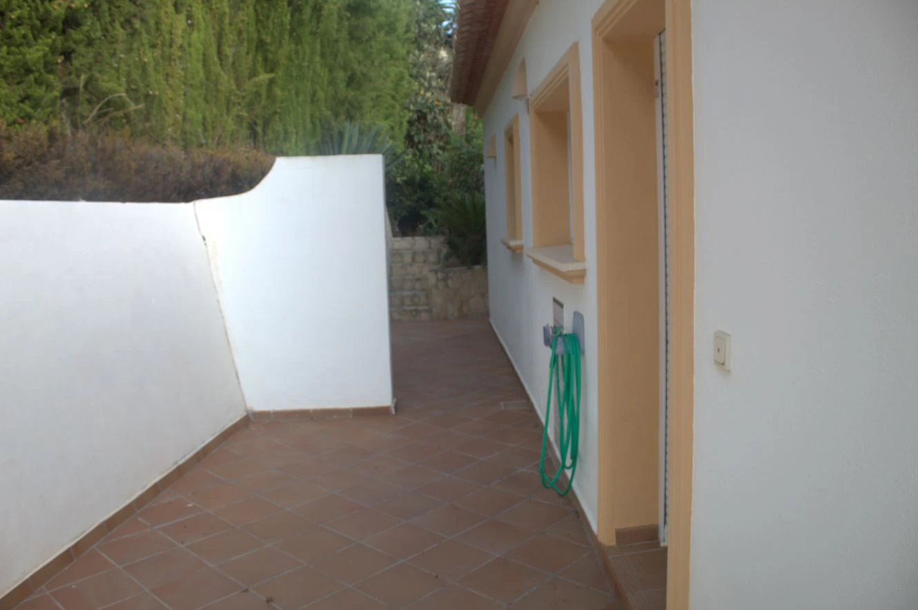 Chalet independiente en Benissa con vistas panorámicas