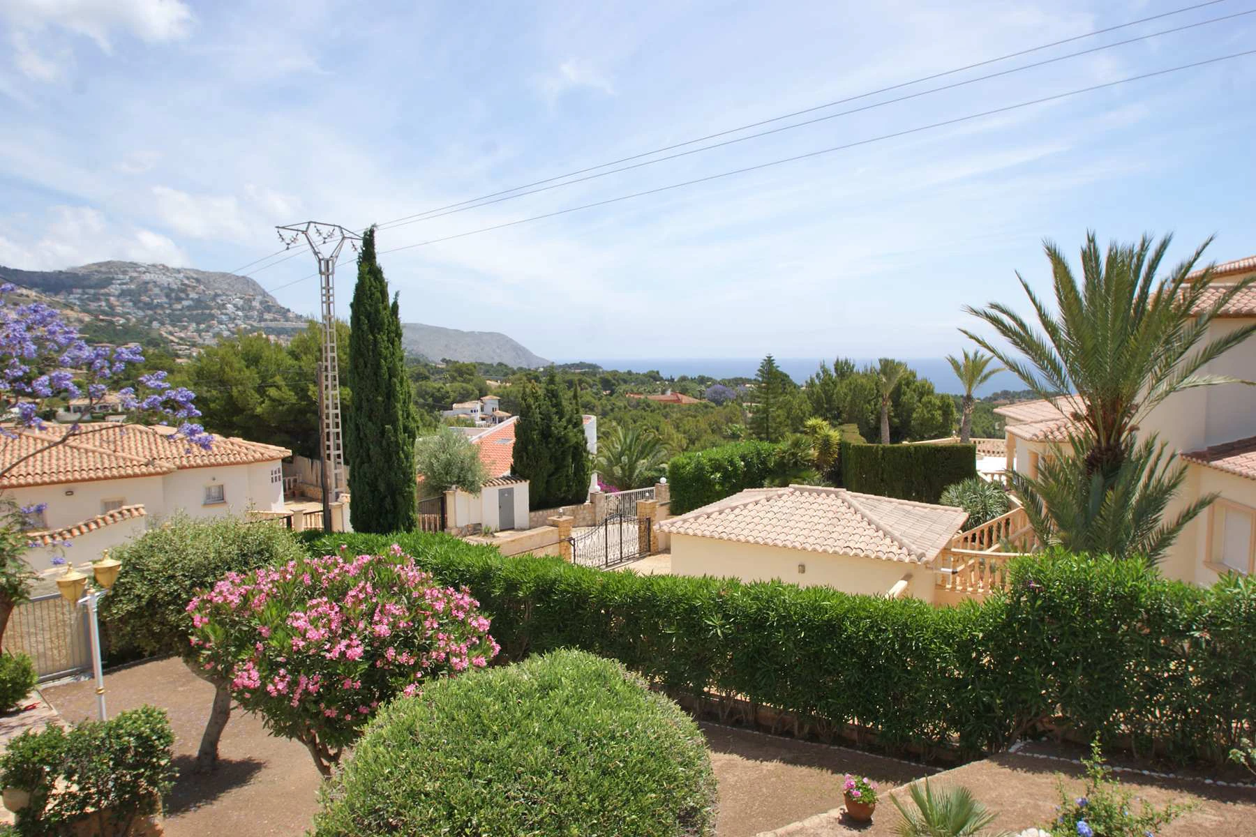 Maravillosa Villa en la Sierra de Altea con vistas al mar.