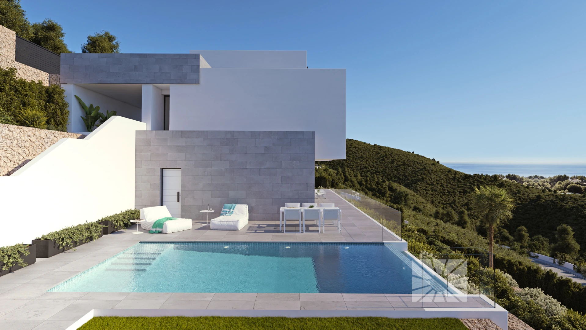 Villa de Lujo en Altea con vistas al Mediterraneo