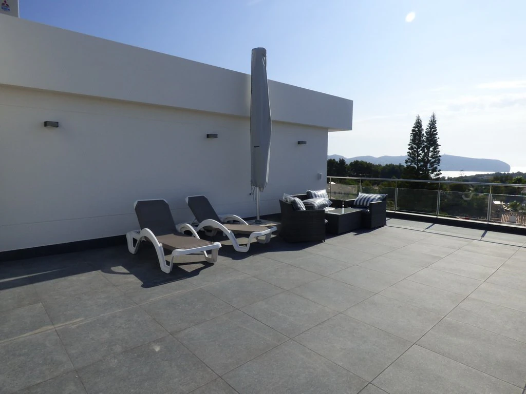 Villa de diseño moderno en Moraira.