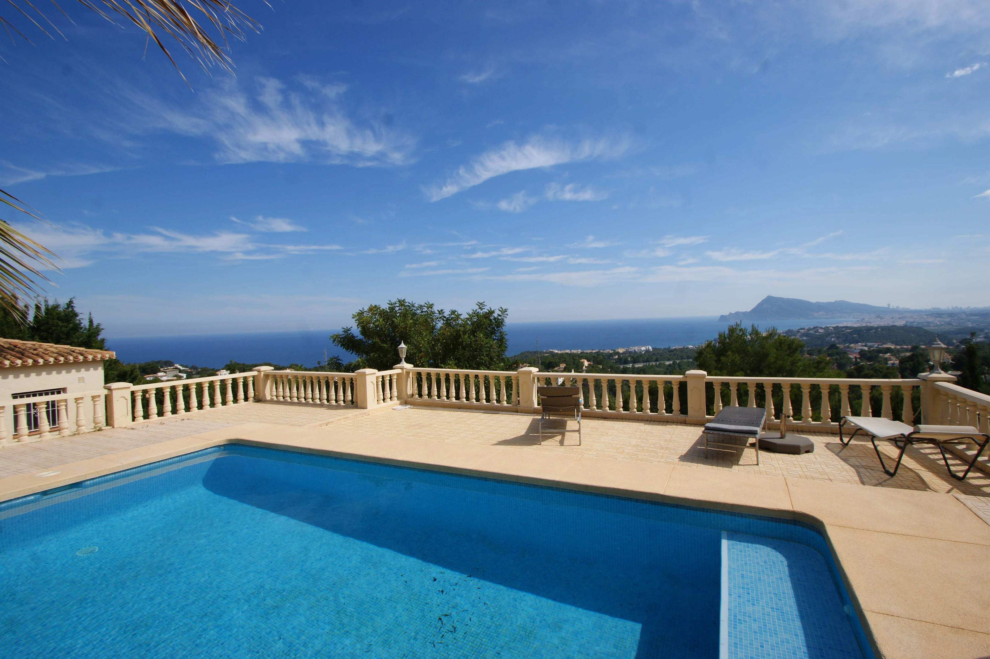 Villa con espectaculares vistas al mar