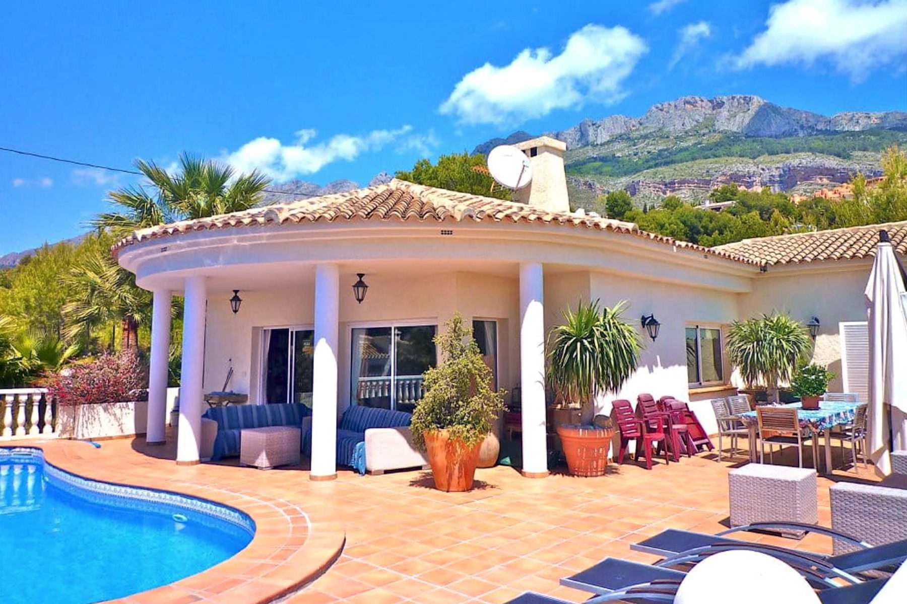 Increíble chalet en Altea con vistas