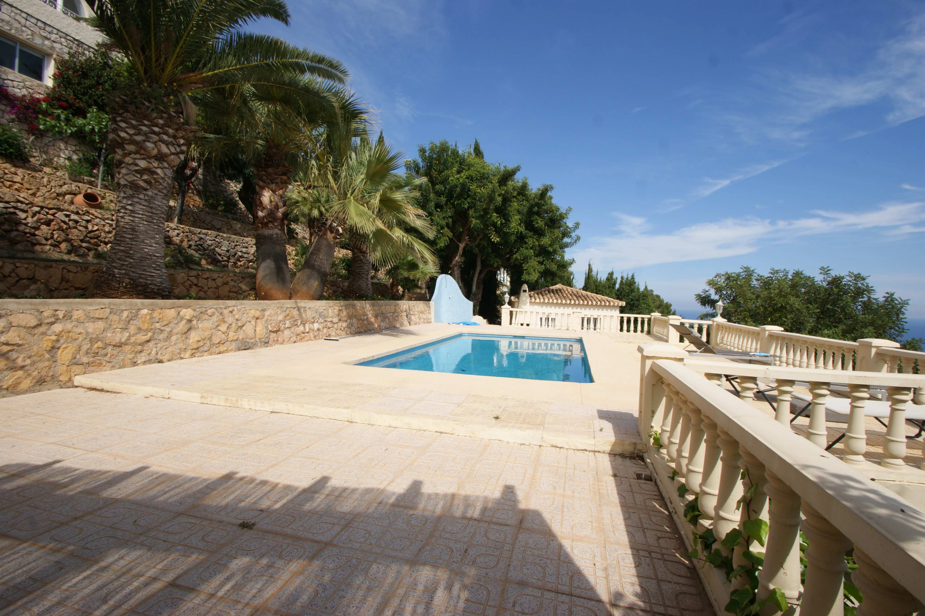Villa con espectaculares vistas al mar