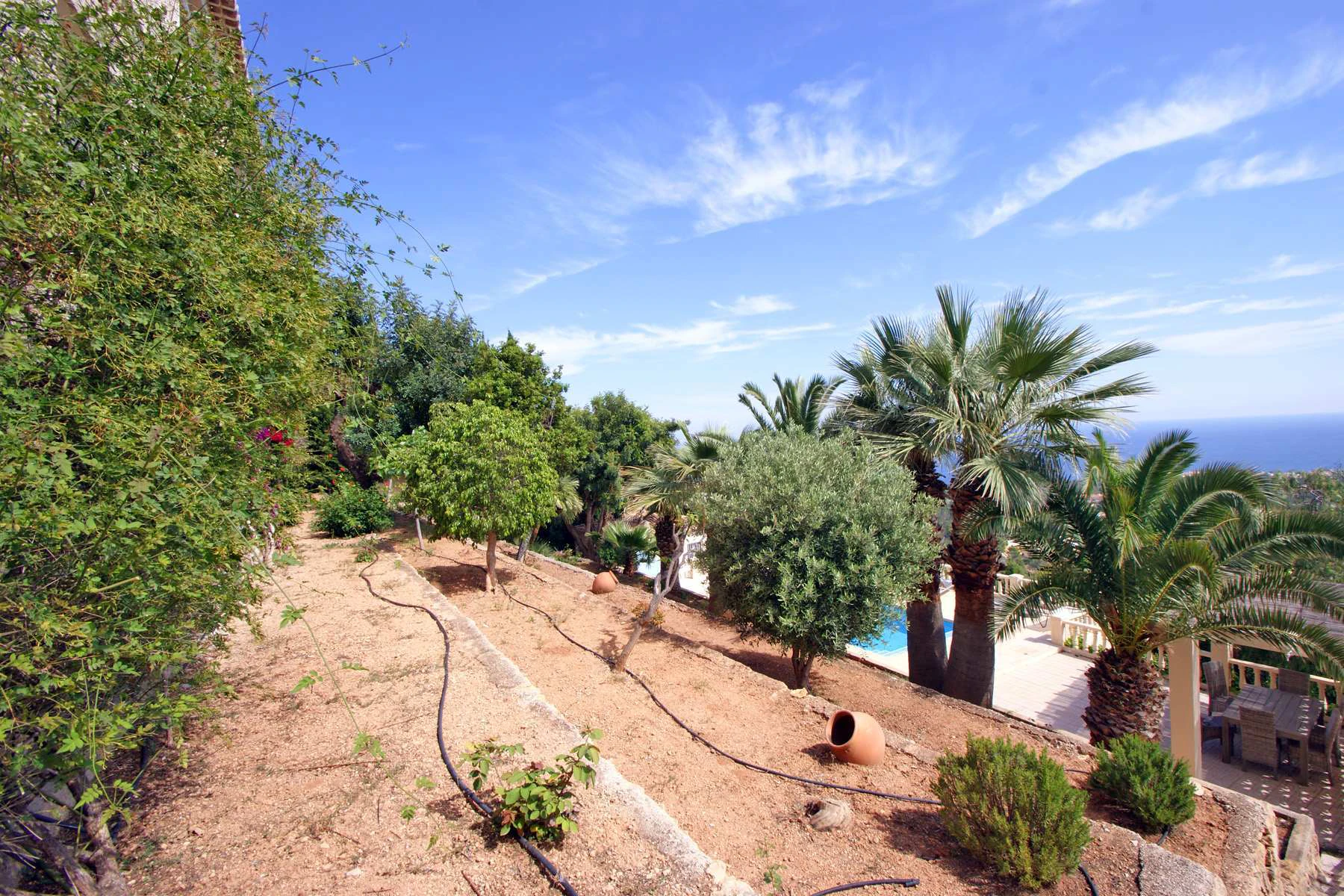 Villa con espectaculares vistas al mar