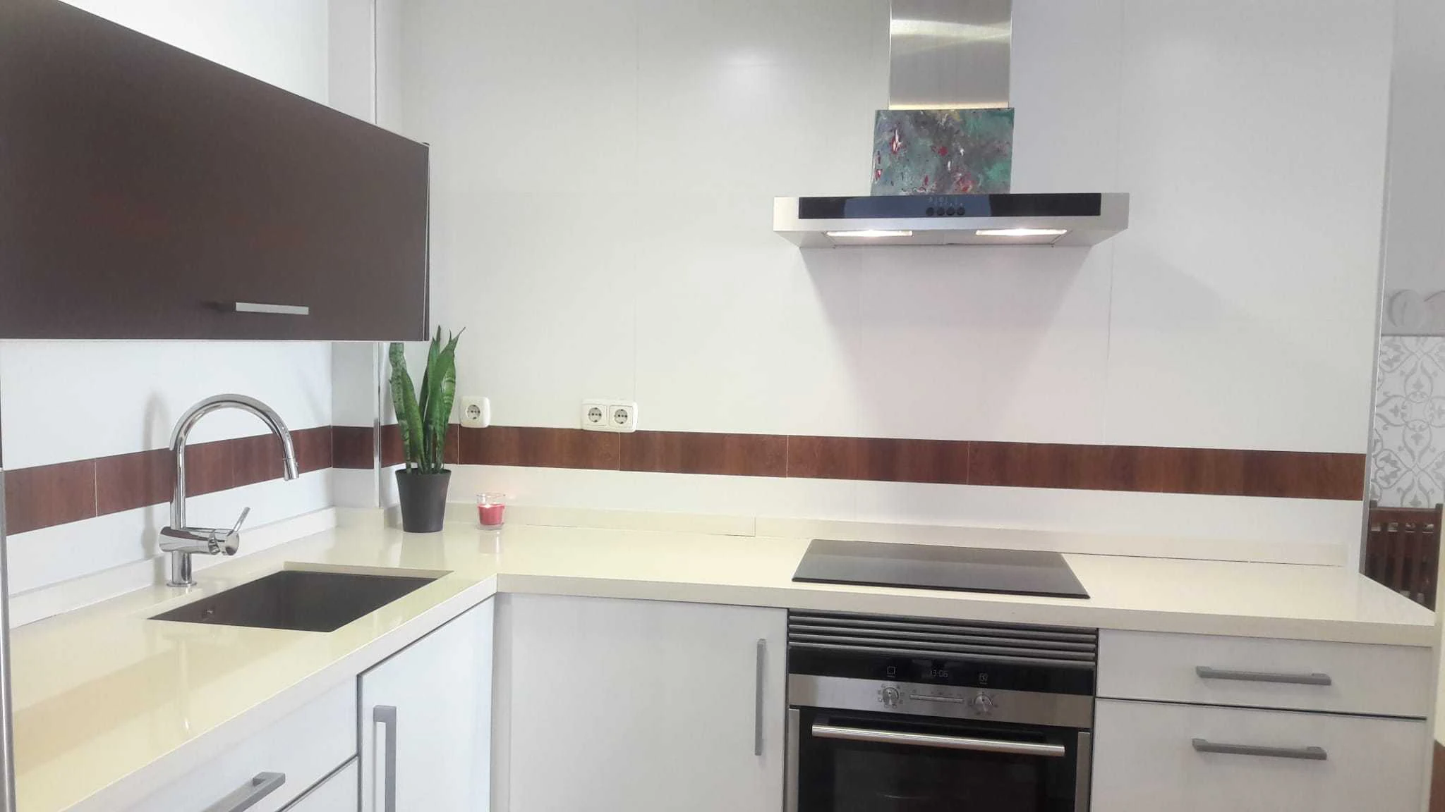 Moderne sanere Wohnung in Altea mit Meerblick