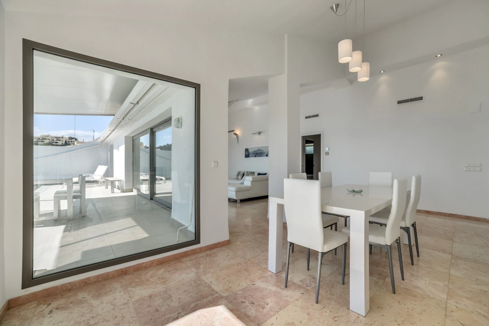 Descomunal ático de lujo con vistas panorámicas en Altea
