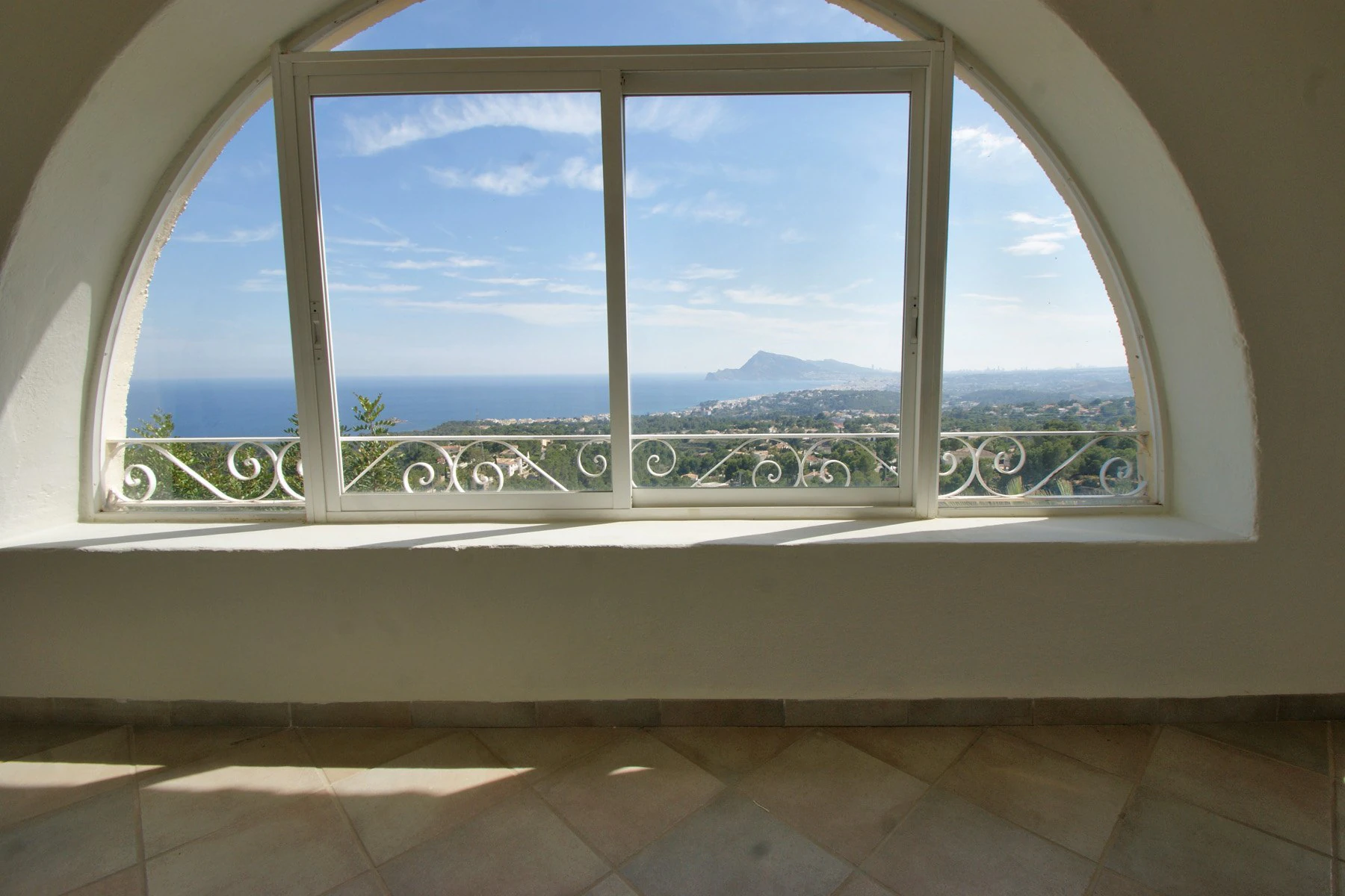 Villa con espectaculares vistas al mar