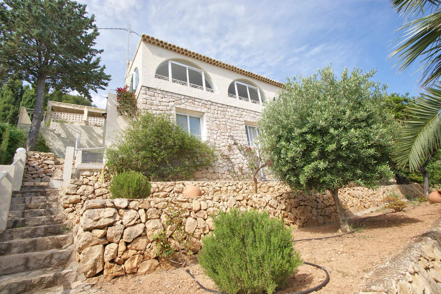 Villa con espectaculares vistas al mar