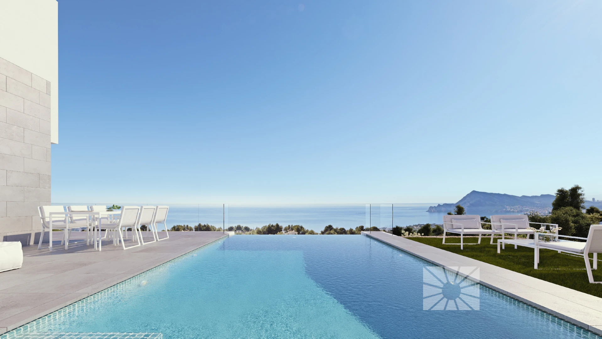 Villa de Lujo en Altea con vistas al Mediterraneo