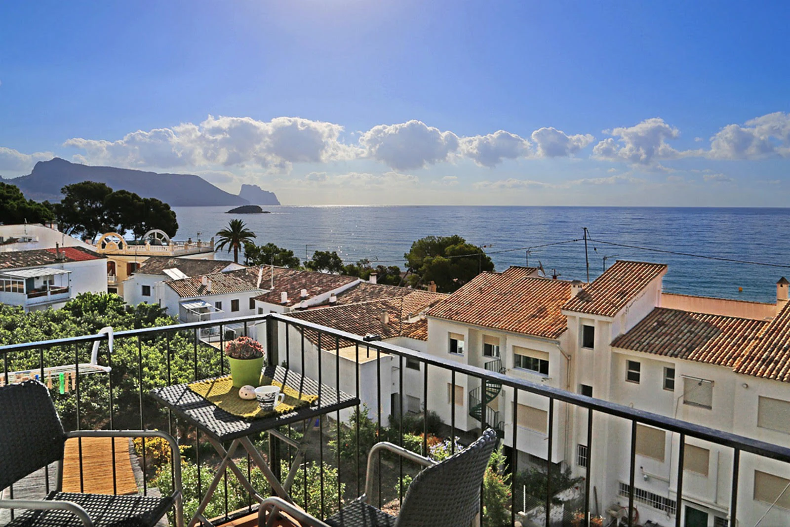 Precioso apartamento en Cap Negret con vistas al mar