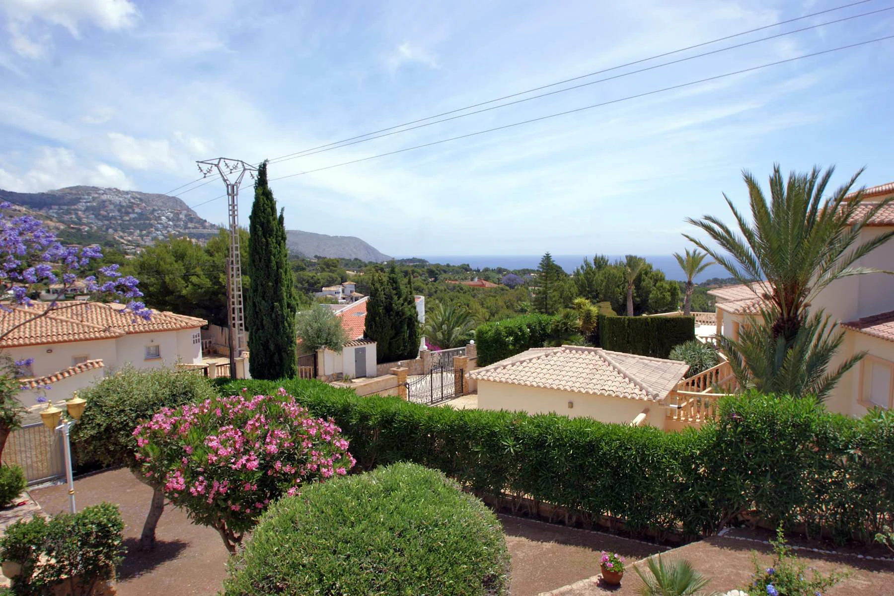 Maravillosa Villa en la Sierra de Altea con vistas al mar.