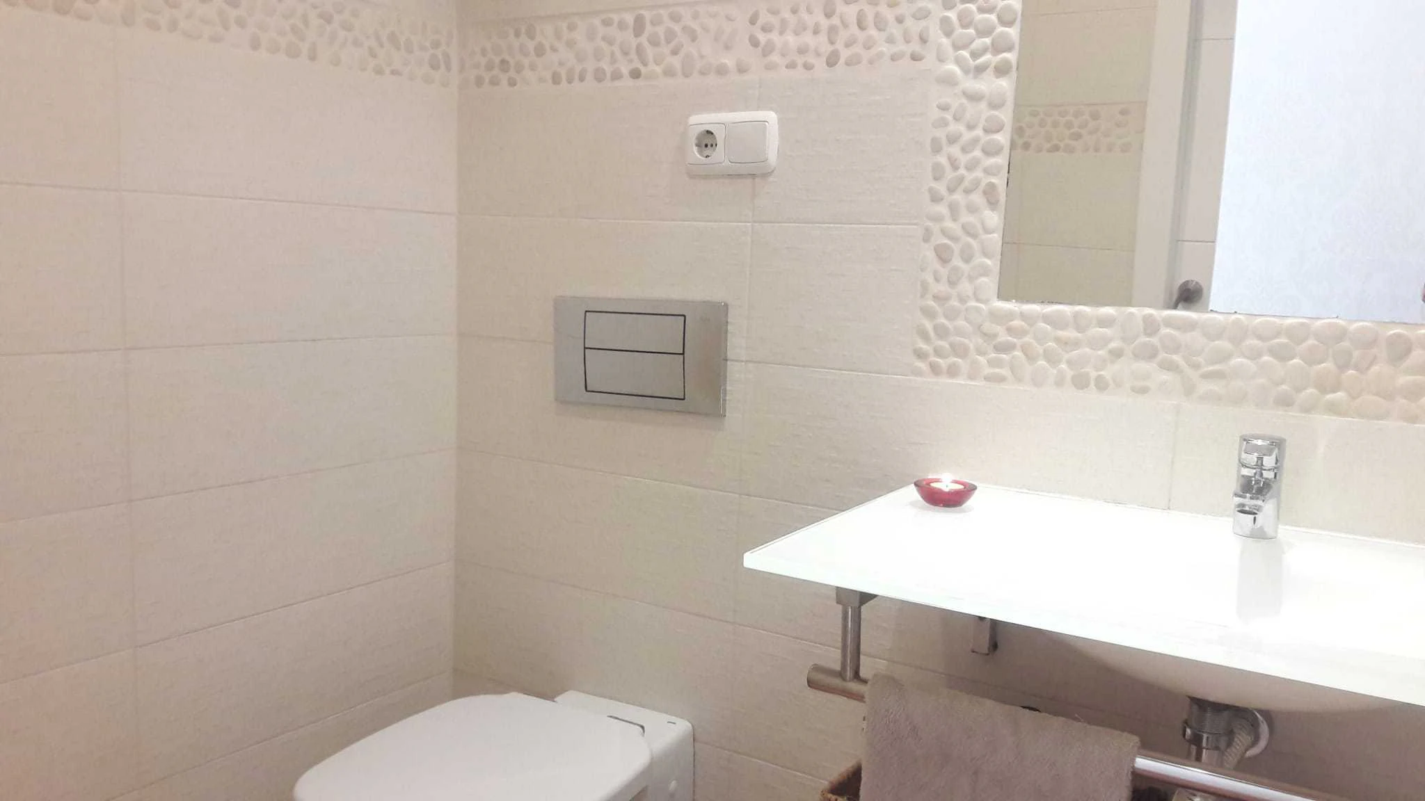 Moderne sanere Wohnung in Altea mit Meerblick
