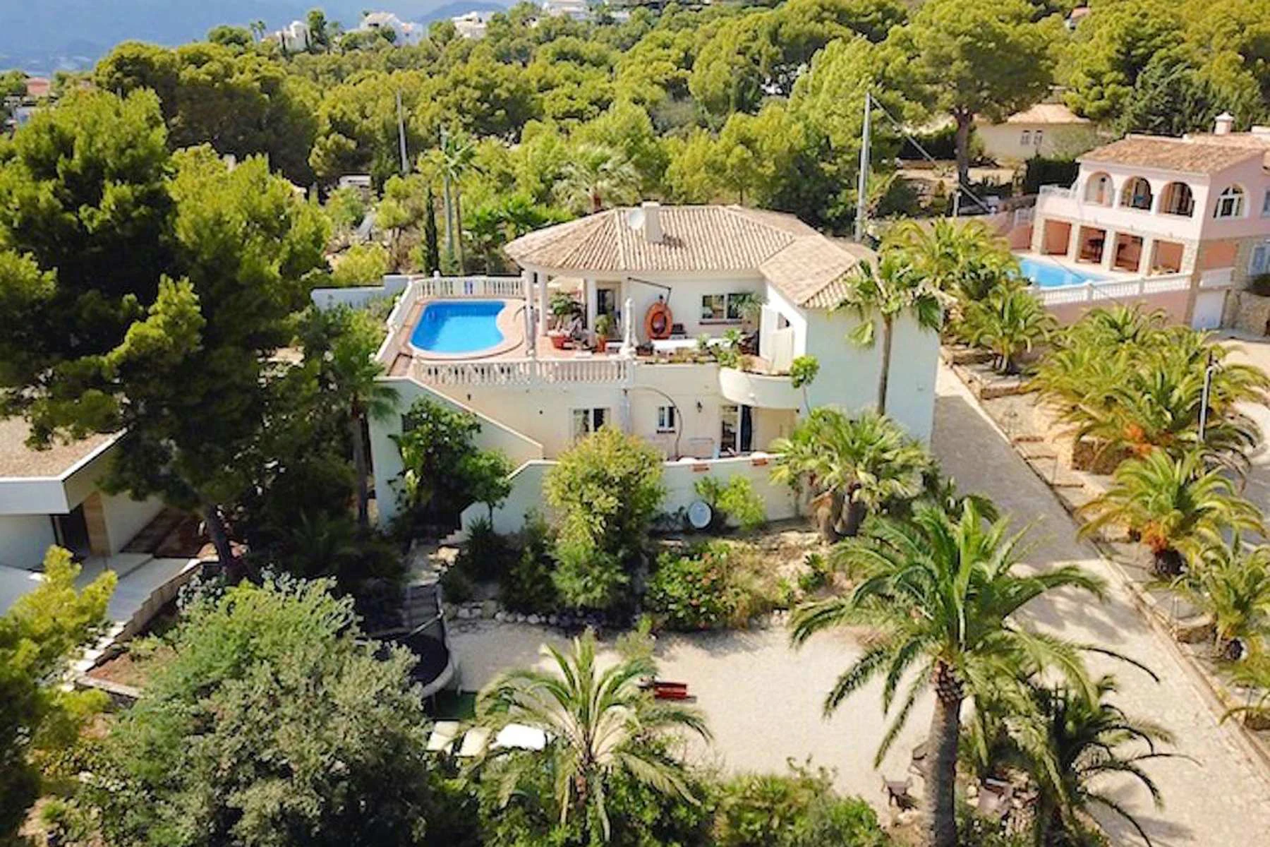 Increíble chalet en Altea con vistas