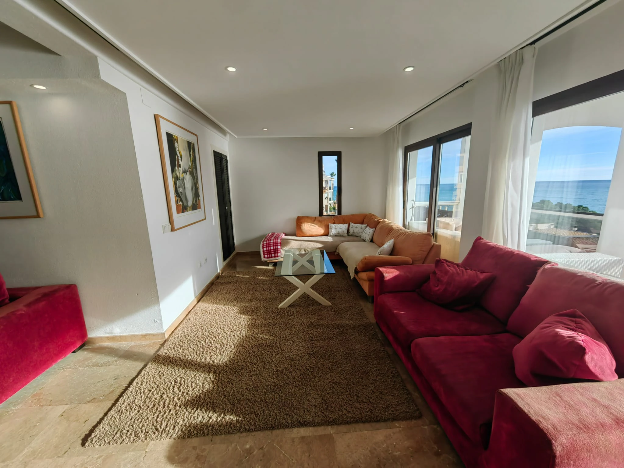 Apartamento en primera línea con espectaculares vistas en Mascarat