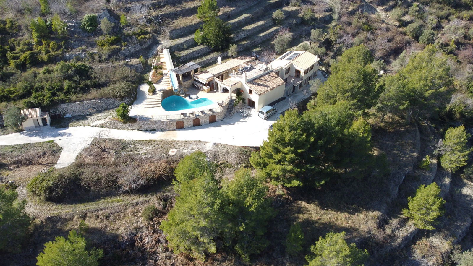 Maravillosa Villa en Tárbena con increíbles vistas.
