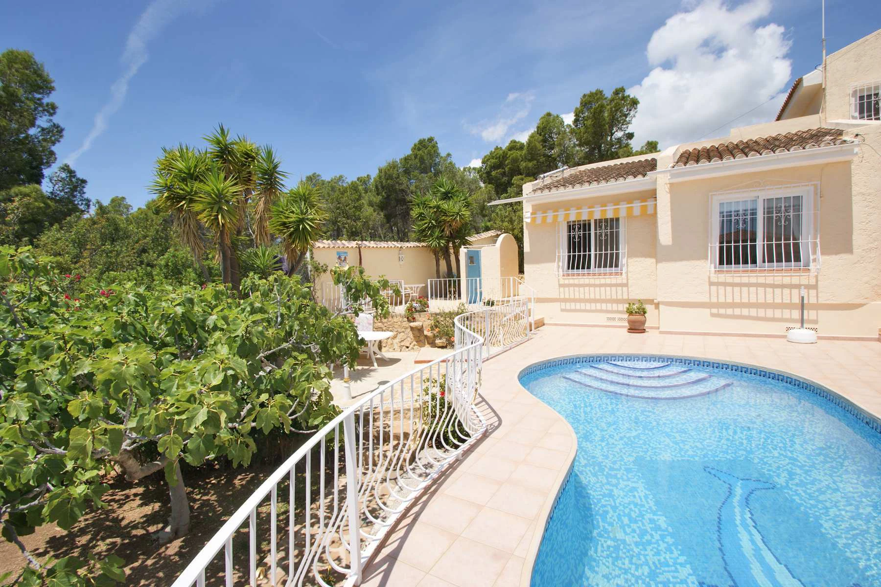 Maravillosa Villa en la Sierra de Altea con vistas al mar.