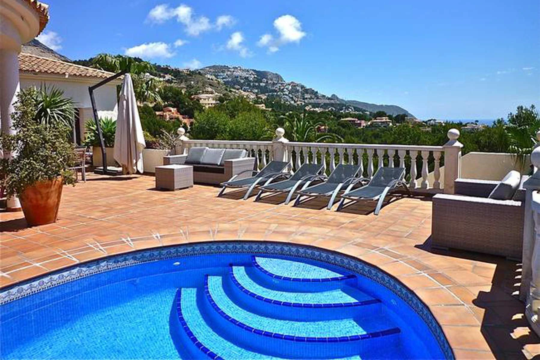 Increíble chalet en Altea con vistas
