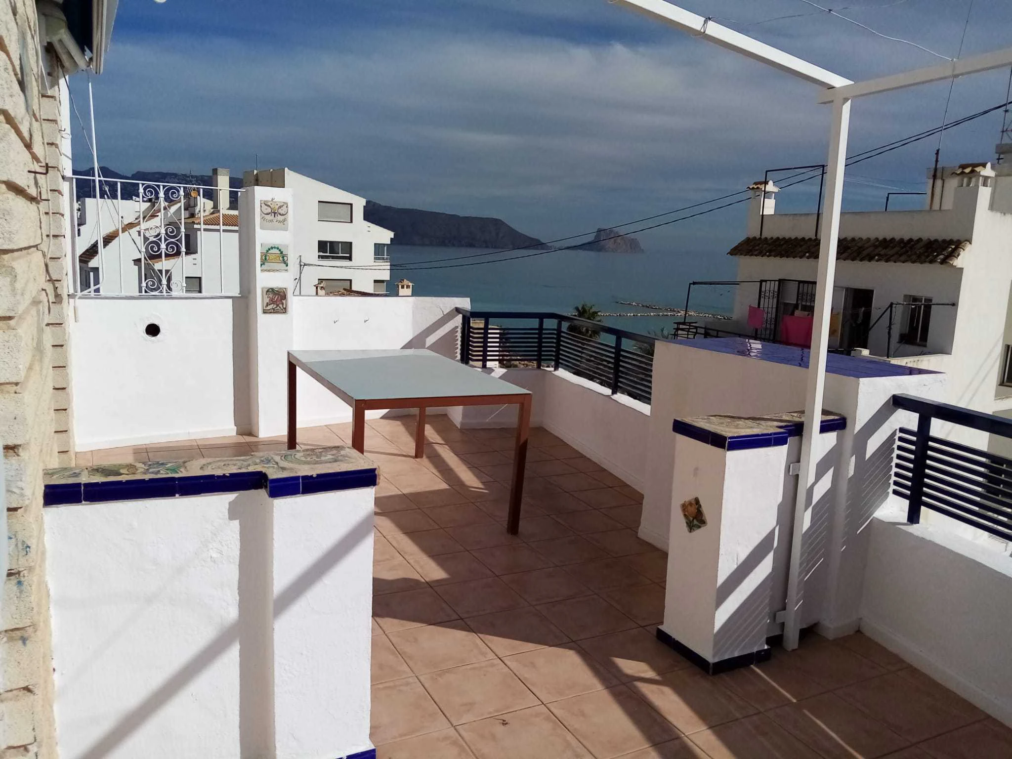 Ático con vistas al mediterráneo en Altea
