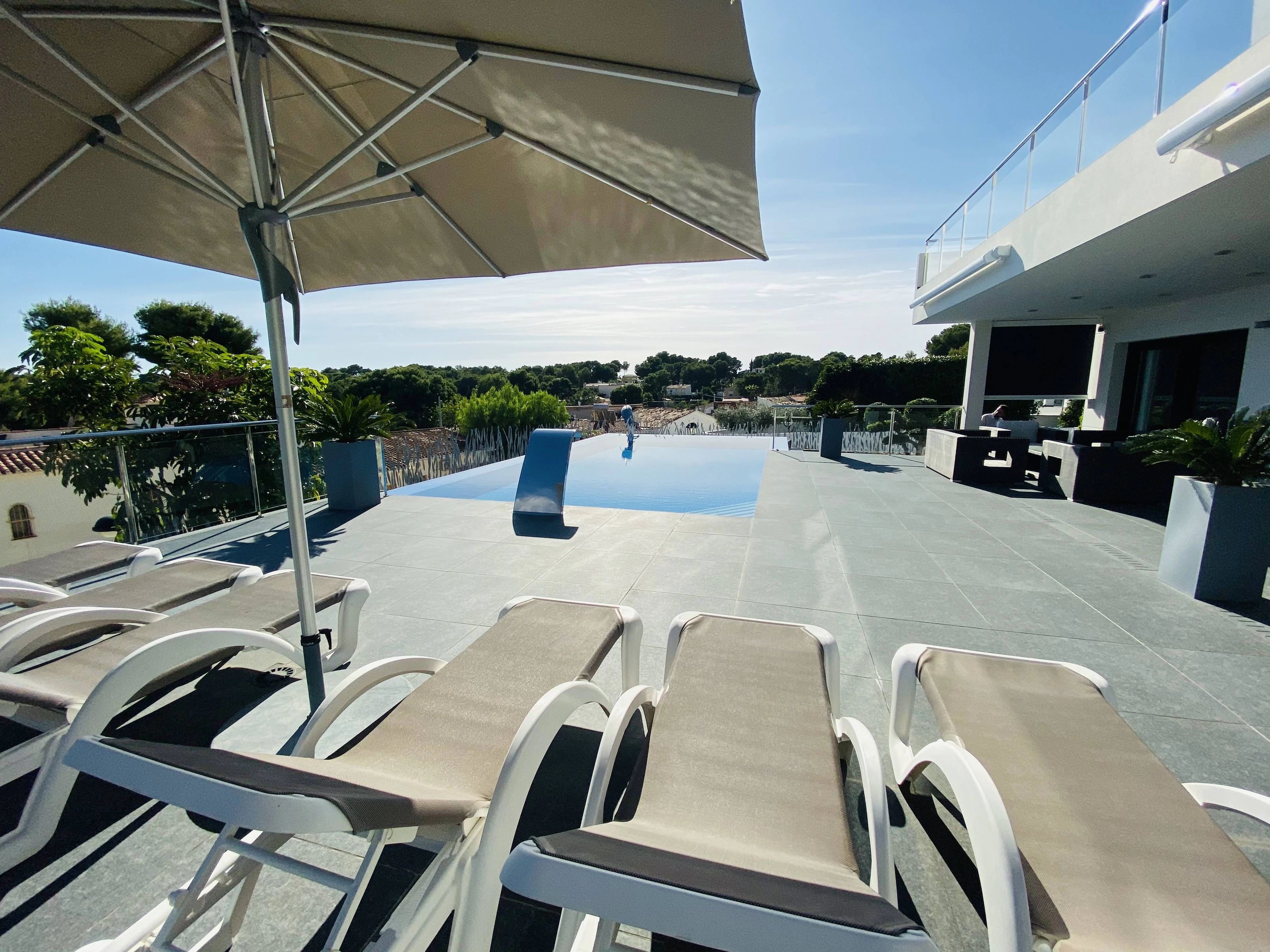 Villa de diseño moderno en Moraira.