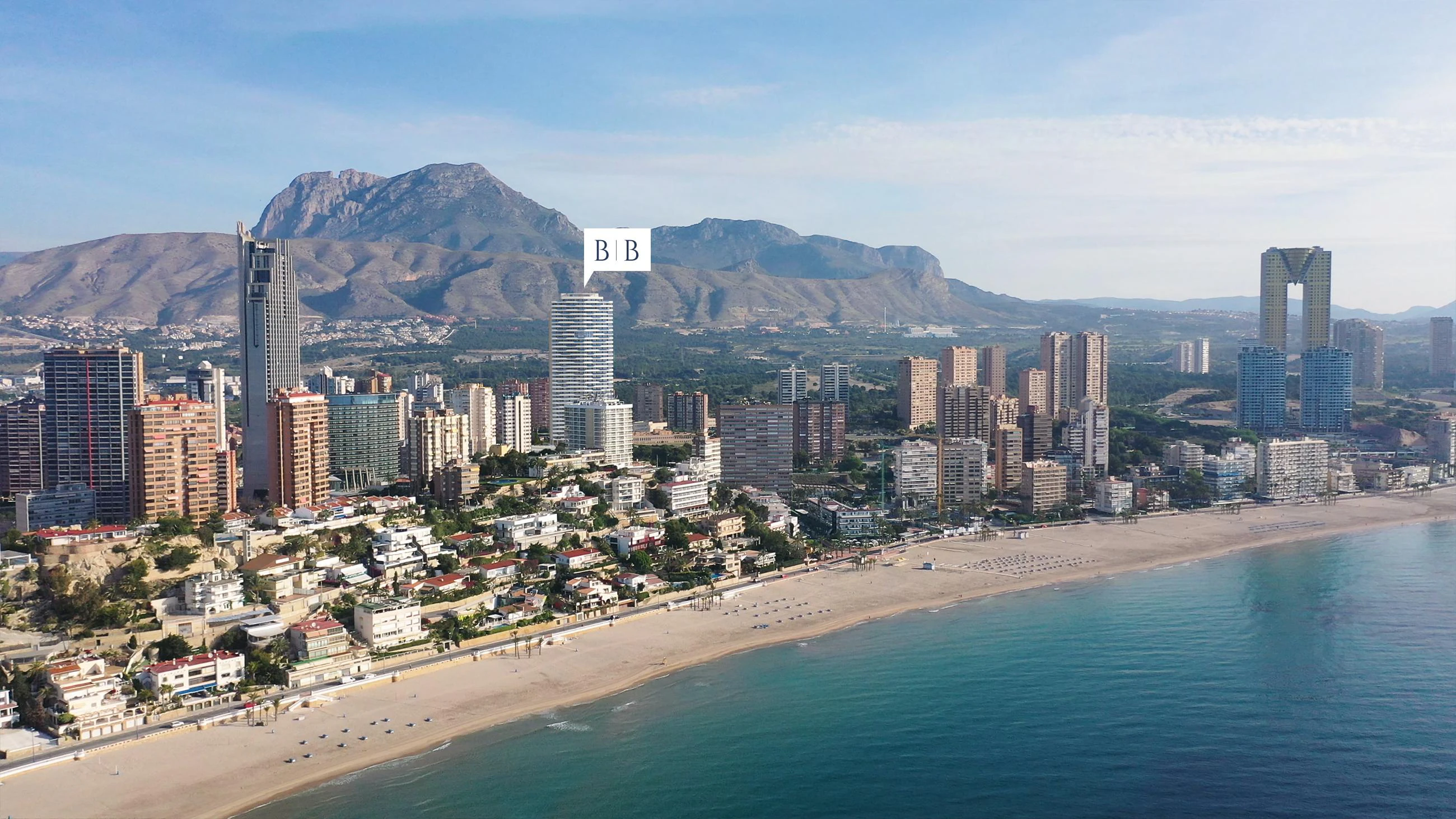 Luksusowy apartament z widokiem na morze na sprzedaż w Benidorm
