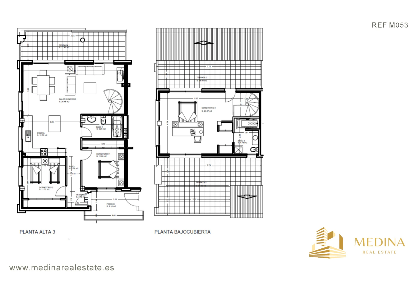 Ático dúplex en venta en Pego con vistas al mar y montaña