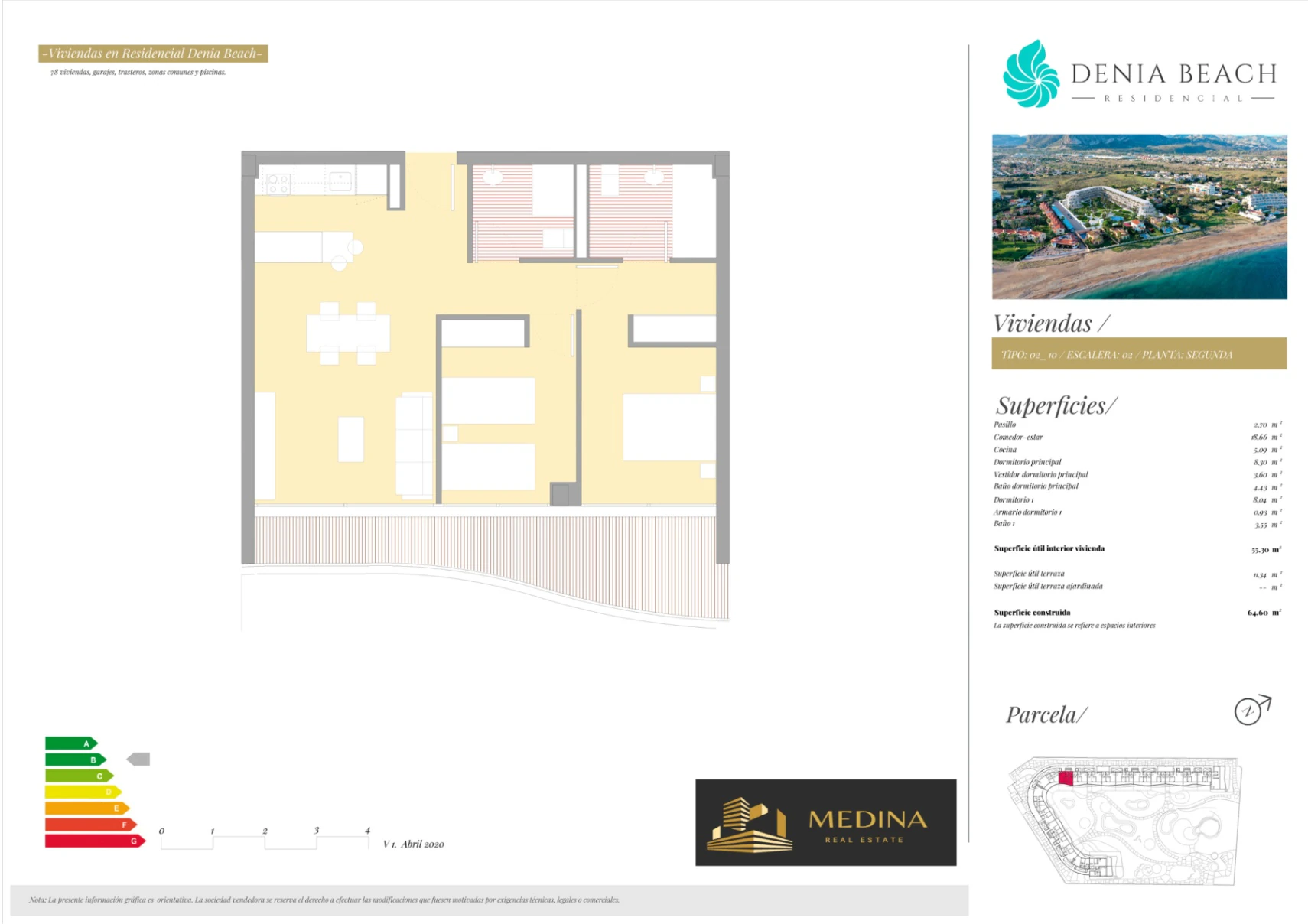 Apartamento en primera línea  en Denia