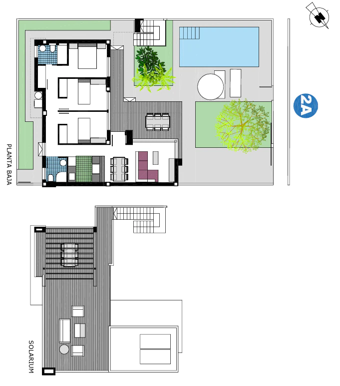 Moderne Twee-onder-een-kap Villa's te Koop - Els Poblets