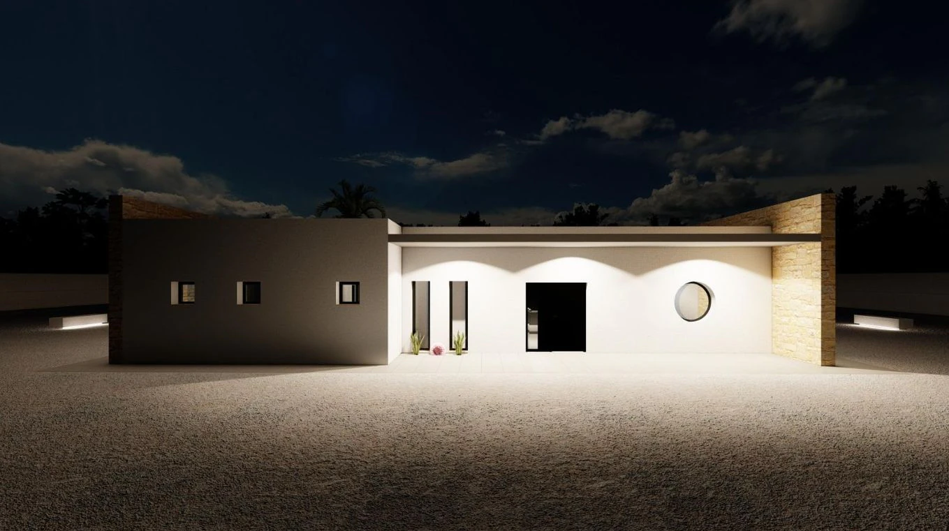 Villa de Obra Nueva Llave en Mano en Pinoso – Exclusividad, Espacio y Confort en Plena Naturaleza