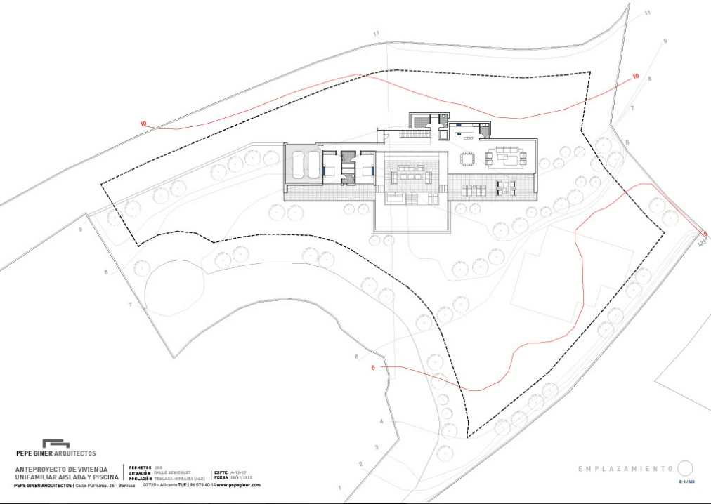 Proyecto en Benicolet - Moraira