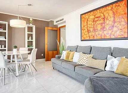 Apartamento en alquiler anual con preciosas vistas al mar - Calpe
