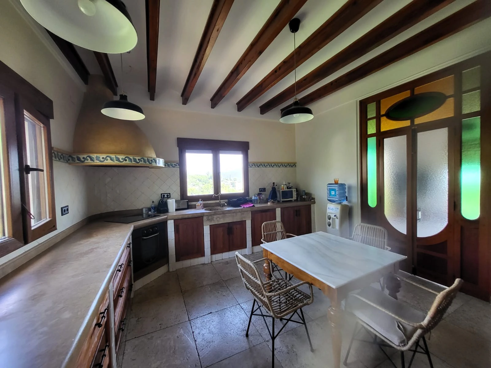 Encantadora casa rústica con vistas excepcionales al Mar y a la Montaña en Pego.