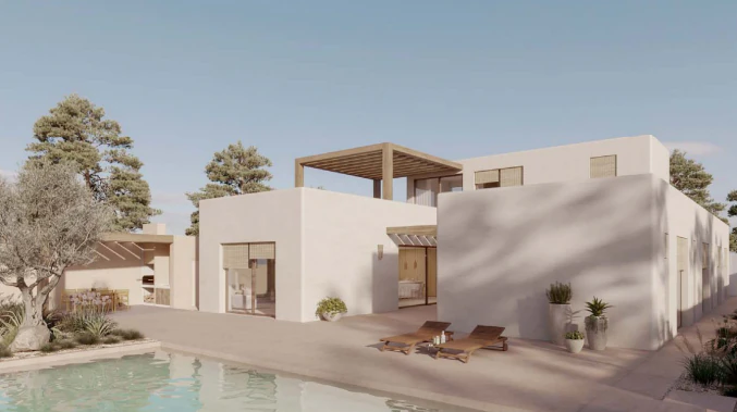 Preciosa Villa Estilo Ibicenco - Moraira