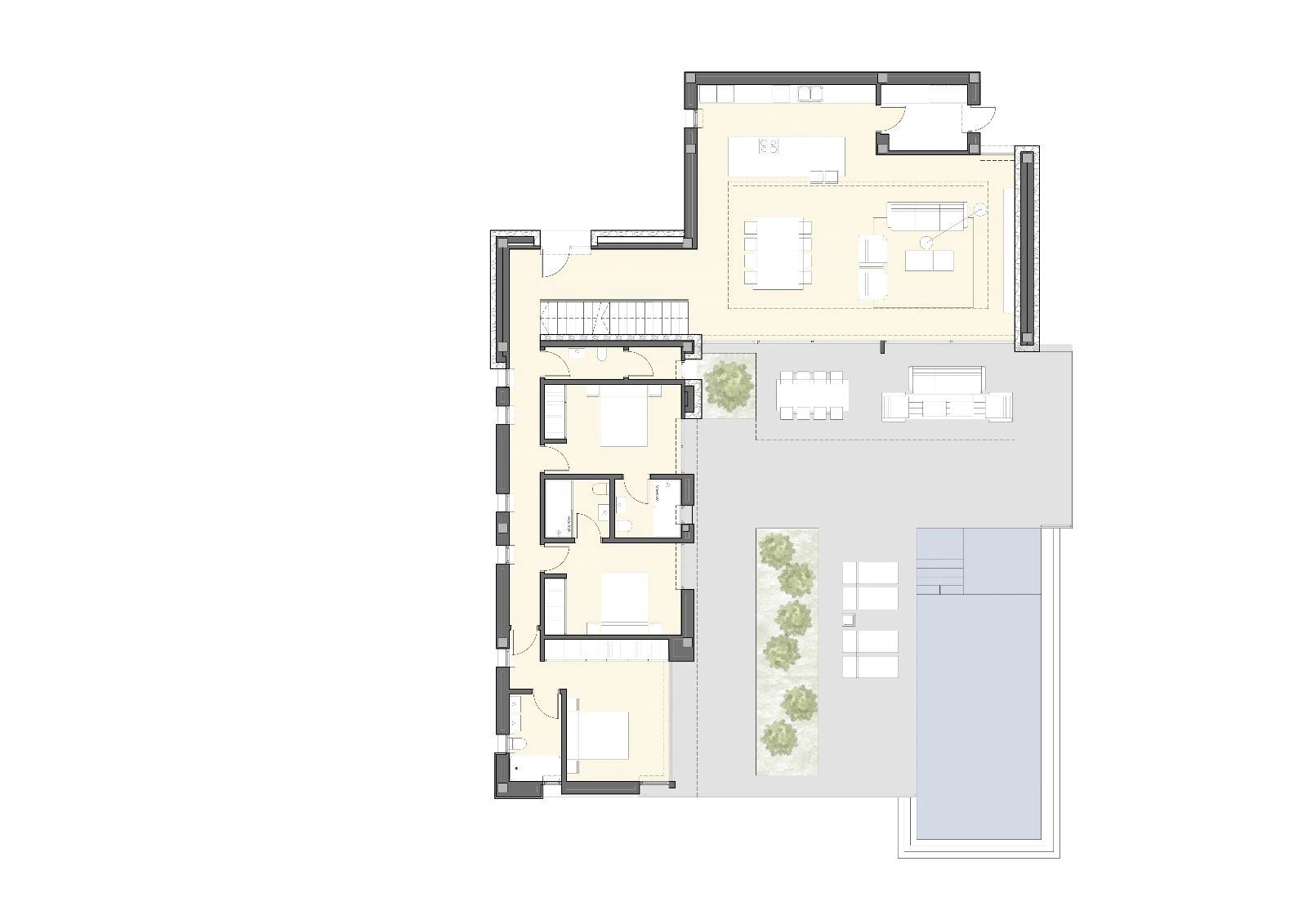 Hermosa villa moderna en venta con vistas al mar