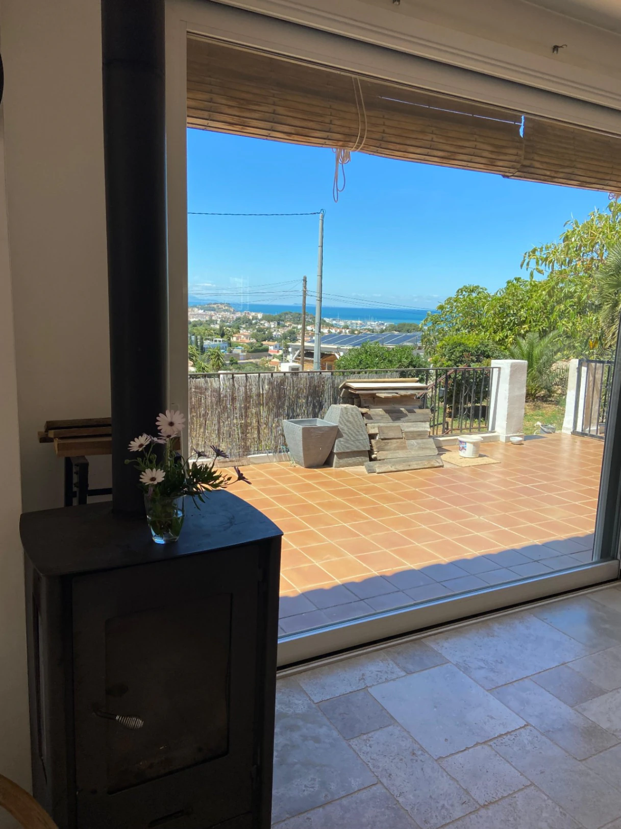 Villa Ibicenca con vistas panorámicas al Mar y a la Montaña en Dénia