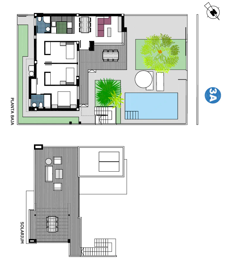 Moderne Twee-onder-een-kap Villa's te Koop - Els Poblets