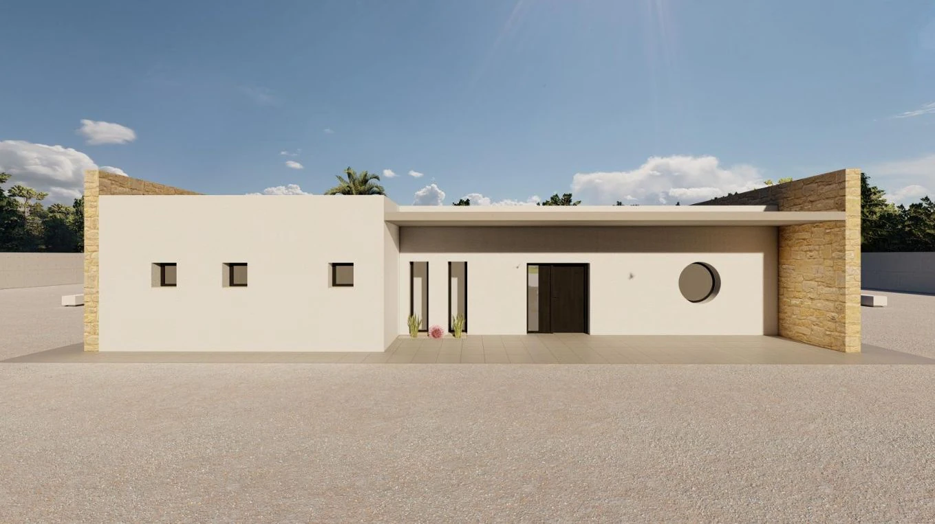 Villa de Obra Nueva Llave en Mano en Pinoso – Exclusividad, Espacio y Confort en Plena Naturaleza