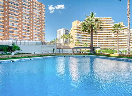 Apartamento en alquiler anual con preciosas vistas al mar - Calpe