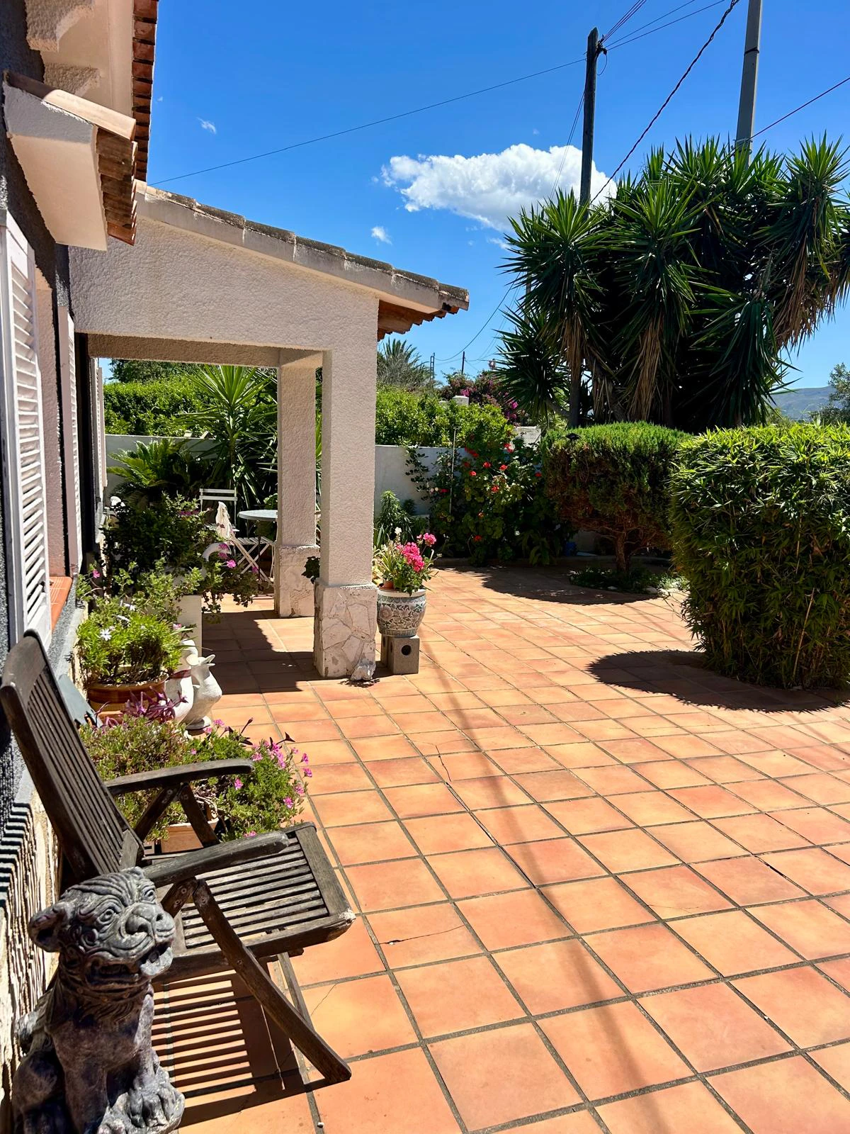 Casa de campo en una sola planta con encanto mediterráneo - El Vergel