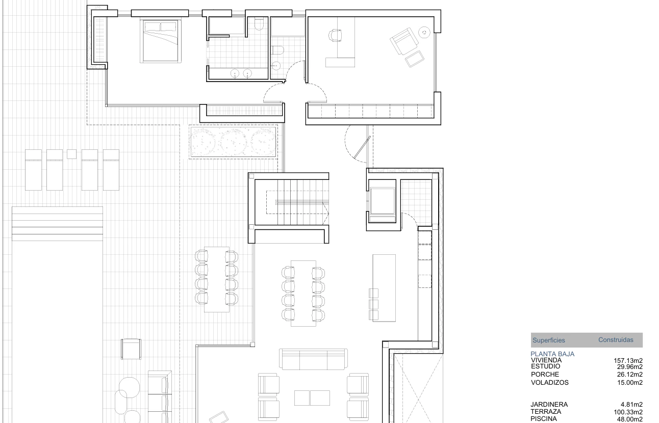 Proyecto Villa Unifamiliar - Moraira